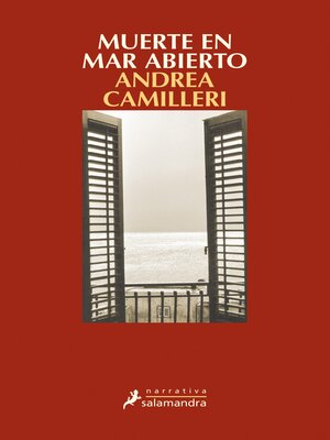 cover image of Muerte en mar abierto